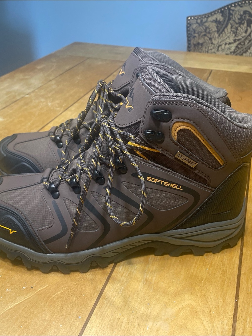 Nortiv 8 Armadillo Ankle High Waterproof Lightweight Hiking Boots MINT!!!